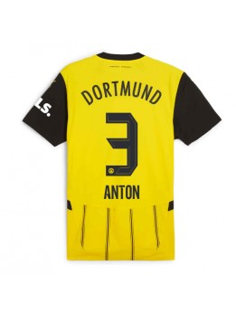 Borussia Dortmund Waldemar Anton #3 Heimtrikot 2024-25 Kurzarm